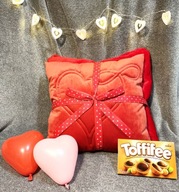 PREMIUM Prezent na Dzień KOBIET Koc Poduszka GRATI