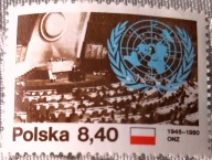 Fi. 2565 35 rocznica powstania ONZ.