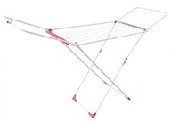 SUSZARKA STOJĄCA NA PRANIE Z KÓŁKAMI ŁAMANA NOGA BIAŁA 18M