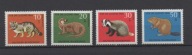 Znaczki Niemcy Ssaki - 1968r.