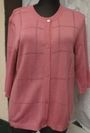 ciekawy SWETER AŻUROWY r 44/46