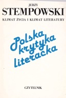 POLSKA KRYTYKA LITERACKA- klimat życia JERZY STEMPOWSKI