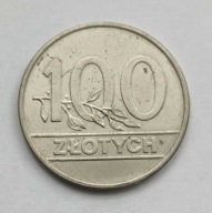 Moneta 100zł 1990