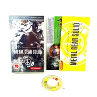METAL GEAR SOLID PEACE WALKER PSP PREMIEROWE ANGIELSKIE WYDANIE PAL ENG UK