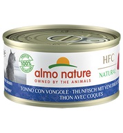 ALMO NATURE HFC NATURAL TUŃCZYK + MAŁŻE RYBA JAKOŚCIOWA MOKRA KARMA 70g