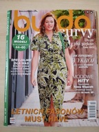 Burda duże jest piękne plus curvy 2/2023 szycie wykroje krawieckie diy plus