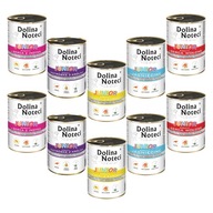 DOLINA NOTECI PREMIUM JUNIOR MOKRA KARMA DLA MAŁEGO PSA MIX SMAKÓW 10X400G