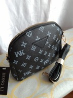 Torebka czarna damska , na ramię, miejska, pojemna, shopperka, listonoszka