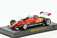 F1 FERRARI F126 C2 #27 Gilles Villeneuve 1982 1/43 ixo