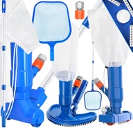 6W1 ZESTAW ODKURZACZ SZCZOTKA DO BASENU CZYSZCZENIE DNA ŚCIAN BESTWAY INTEX