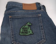 Naszywka Haftowana MAKE THAT MONEY – 8 x 6,5 cm