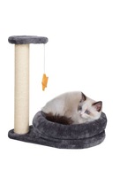 DRAPAK DLA KOTA WIEŻA LEGOWISKO ZABAWKA GWIAZDKI