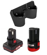 Podwójny uchwyt na baterie Parkside 12V X12V / Druk 3D