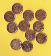 AFRYKA 5 CENTS 2011 R.