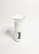 Biały lejek do shakera Huel - koniec z rozsypanym proszkiem!