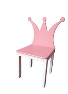 Krzesełko drewniane korona 107-122