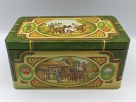 Douwe Egberts - metalowa puszka - zielona - kolekcjonerska