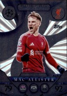 MATCH ATTAX 2025/26 2026 PLATINUM PULL PL 1 ALEXIS MAC ALLISTER LIVERPOOL