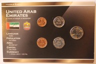 EMIRATY ARABSKIE - 5,10,25,50 FILS i 1 DIRHAM