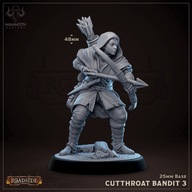 Cutthroat Bandit 3 - Roadside - figurka RPG DnD D&D - druk 3D 14K