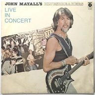 JOHN MAYALL'S BLUESBREAKERS Live In Concert / LP Vinyl z 1988 - doskonała
