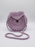 Ręcznie robiona torebka OREO na szydełku