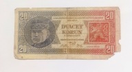 260 - CZECHOSŁOWACJA - 20 KORON 1929