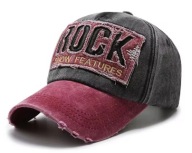 Męska czapka z daszkiem w stylu Casual kowboj Texas Ameryka USA ROCK