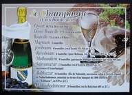 Pocztówka > Francja ~ Szampan - rodzaje butelek