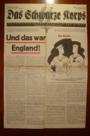 Strona tytułowa gazety SS - Das Schwarze Korps -1942 r.