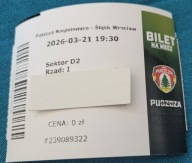 Bilet Puszcza Niepołomice - Śląsk Wroclaw