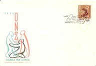 DEKLARACJA PRAW CZŁOWIEKA 1958 -koperta FDC -Fi 933