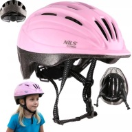 KASK NA ROWER ROLKI HULAJNOGĘ DLA DZIEWCZYNKI WENTYLOWANY REGULOWANY 52-56