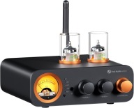Fosi Audio MC331 zintegrowany wzmacniacz lampowy DAC Bluetooth miernik VU
