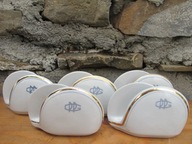 Porcelanowy Serwetnik_"PPG"_ LUBIANA PRL