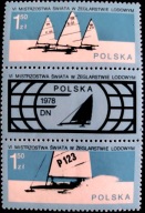 Fi. 2394 - 2395 VI Mistrzostwa Świata w żeglarstwie lodowym.