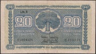 Finlandia 20 markkaa ( marek ) 1945 - U