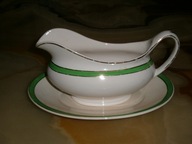 SOHO POTTERY SOLIAN WARE QUEENS GREEN lata 30-te
