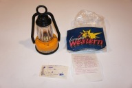 LAMPKA LATARKA BATERYJNA PRL WESTERN CHEMITECHNIKA NAMIOTOWA CAMPING nowa