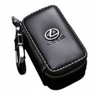 LEXUS ETUI NA KLUCZYK BRELOK BRELOCZEK SKÓRA CHROM