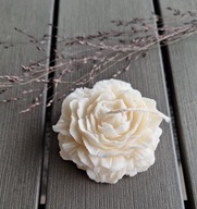 Świeca sojowa piwonia - dekoracyjna