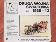 Druga wojna światowa cz. I 1939-42.Album zawiera 42 naklejki z 72.
