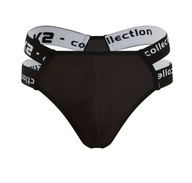 Bawełniane stringi męskie KarenSpace na gumkach L