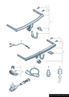 ŁĄCZNIK KABLI I WIĄZKI ELEKTRYCZNEJ HAKA (000055712A)