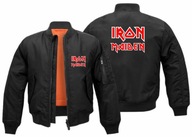 L Kurtka Iron Maiden lotnicza typu flyers