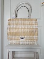 torebka A4 nobo nowa z metką biała beż