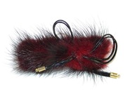 FRANCJA KLAMRA AUTOMAT DO WŁOSÓW SKÓRA NAT FUTERKO