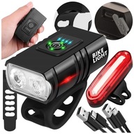 Oświetlenie rowerowe Lewer Lampka rower 600 lm akumulator