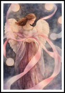 A2 PLAKAT OBRAZ ANIOŁ, PLAKAT Z ANIOŁEM, ANIELSKIE SKRZYDŁA, ANIELICA NR 7