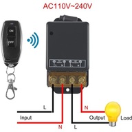 ZDALNE STEROWANIE 230V WŁĄCZNIK NA PILOTA RADIOLINIA 30A